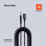 Porodo AUX to Lightning Audio Cable