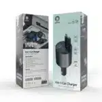 Green Lion 4 In 1 Car Charger with Retractable Cable - Image 3