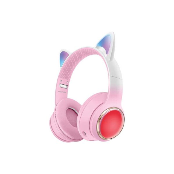 Green Lion GK-400 Kids Wireless headphone - Pink