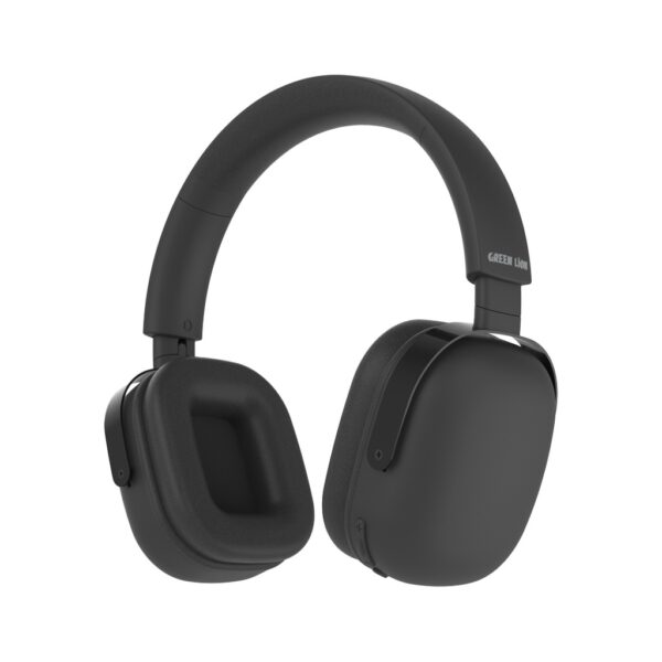 Green Lion Echo ANC Wireless Headphones - Black