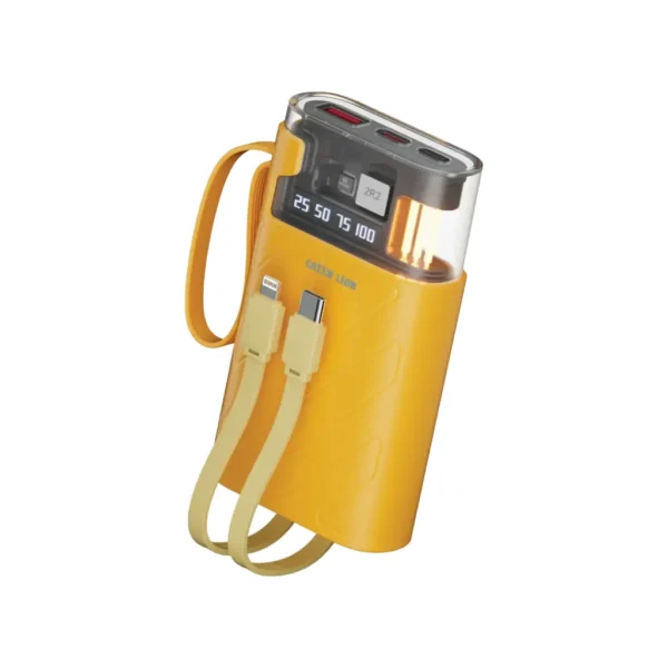 Green Lion Elixir Vault 10000 mAh Power Bank - Yellow