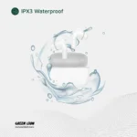 Green Lion Santorini 2 ENC Dual Mic Earbuds - White - Image 3