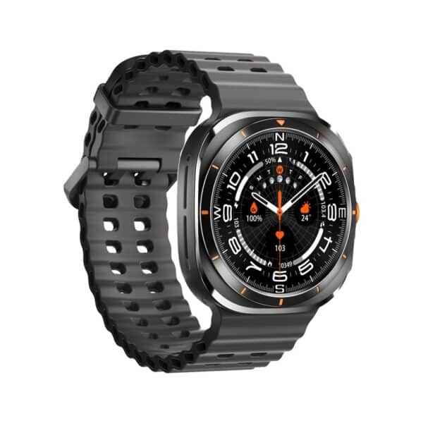 Porodo Voyager Smart Watch - Black With Free Orange Band